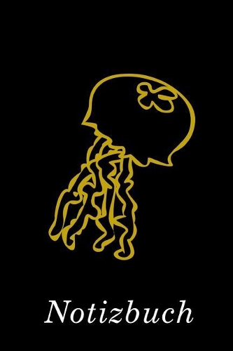 Qualle Notizbuch: - Notizbuch Mit 110 Linierten Seiten - Format 6x9 Din A5 - Soft Cover Matt -