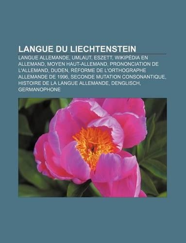Langue Du Liechtenstein