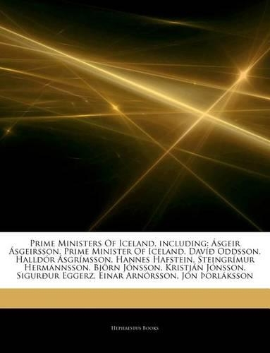 Articles on Prime Ministers of Iceland, Including