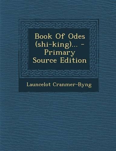 Book of Odes (Shi-King)...