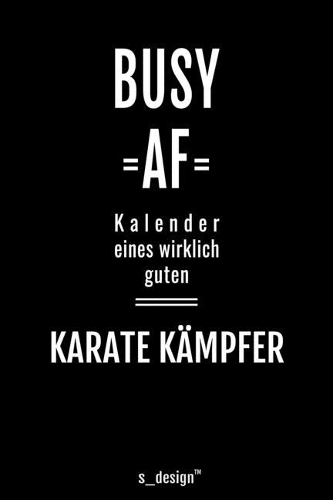 Kalender 2020 für Karate Kämpfer