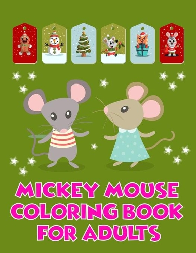 Mickey Mouse Coloring Book For Adults