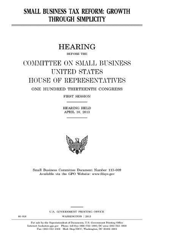 Small Business Tax Reform