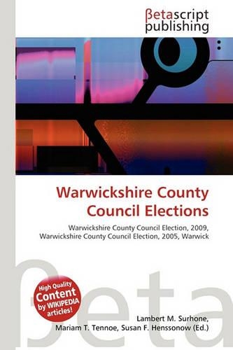 Warwickshire County Council Elections: (English)