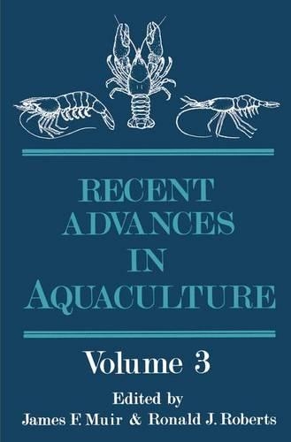 Recent Advances in Aquaculture: v. 3(English)