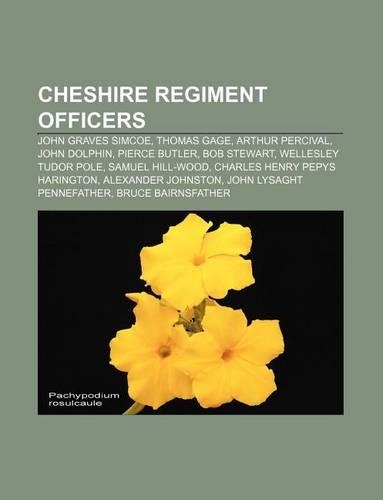 Cheshire Regiment Officers