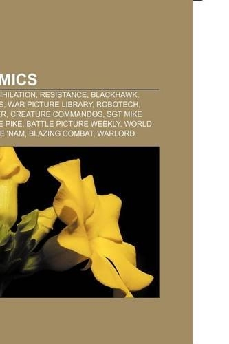 War Comics: Buck Danny, Annihilation, Resistance, Blackhawk, Two-Fisted Tales, War Picture Library, Robotech, Unknown Soldier(English)