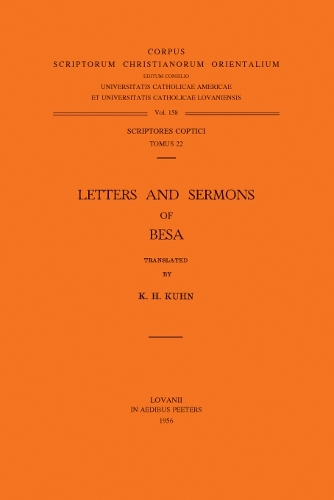 Letters and Sermons of Besa