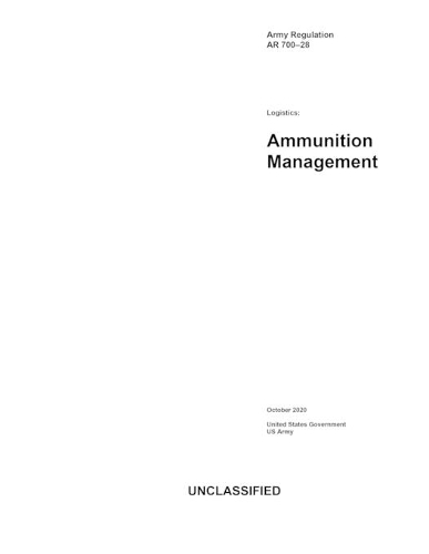 Army Regulation AR 700-28 Logistics