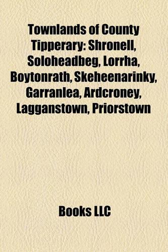 Townlands of County Tipperary