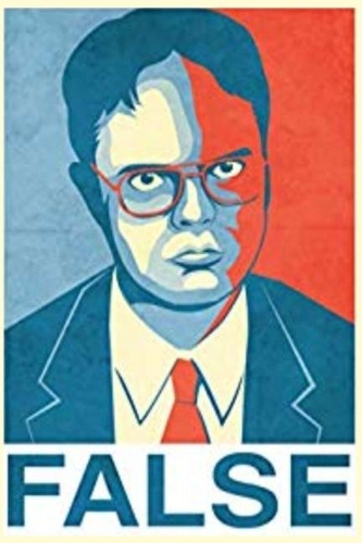 False: A Gratitude Journal to Win Your Day Every Day, 6X9 inches, Fun Office Quote on Light Yellow matte cover, 111 pages (Growth Mindset Journal, Mental H(3 Pop Cutlure Icon Notebooks)