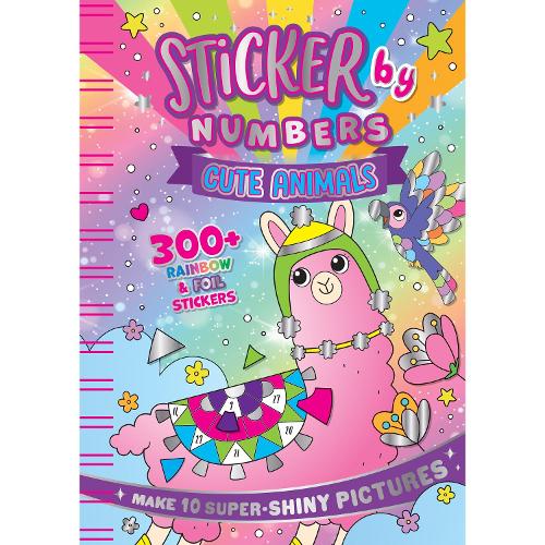 Sticker by Numbers Cute Animals
