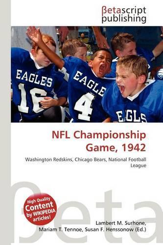 NFL Championship Game, 1942