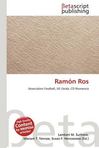 Ramon Ros: (English)