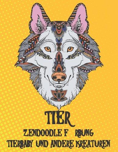 Zendoodle Färbung - Tierbaby und andere Kreaturen - Tier