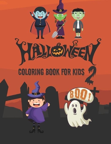 Halloween coloring book for kids 2