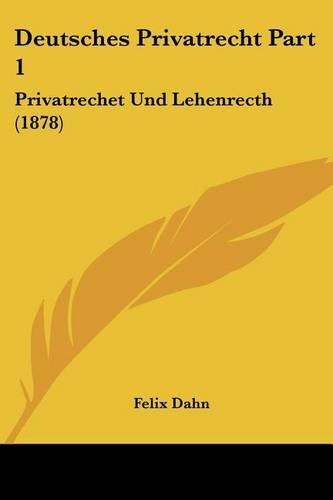 Deutsches Privatrecht Part 1
