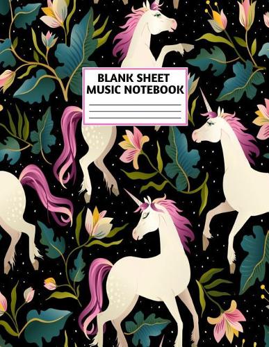 Blank Sheet Music Notebook