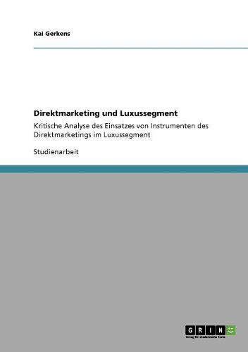 Direktmarketing und Luxussegment