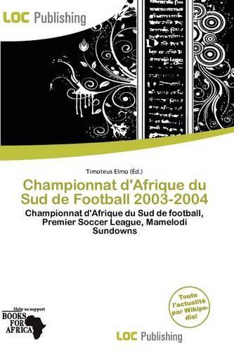 Championnat D'Afrique Du Sud de Football 2003-2004