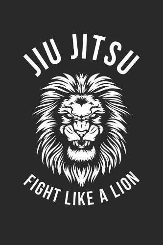 BJJ Notebook - Jiu Jitsu Brazilian Jiu Jitsu Lion BJJ - BJJ Journal