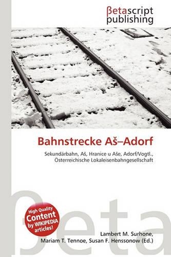 Bahnstrecke a -Adorf
