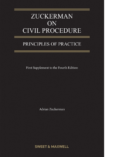 Zuckerman on Civil Procedure