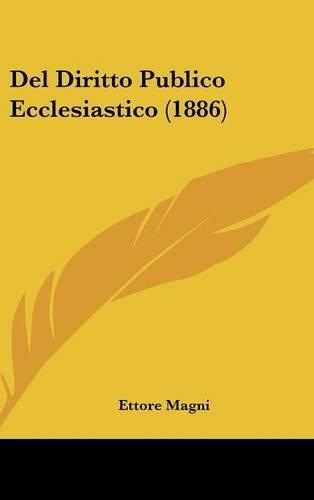 del Diritto Publico Ecclesiastico (1886): (Italian)