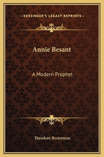 Annie Besant