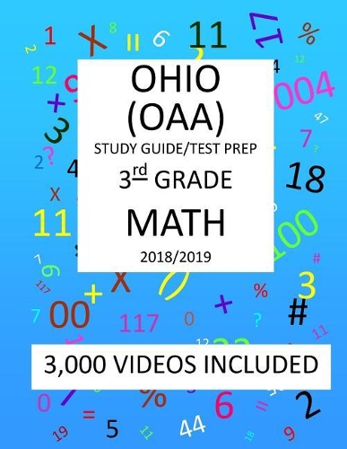 3rd Grade OHIO OAA, 2019 MATH, Test Prep
