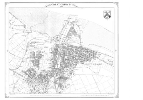 Great Grimsby 1886 Map