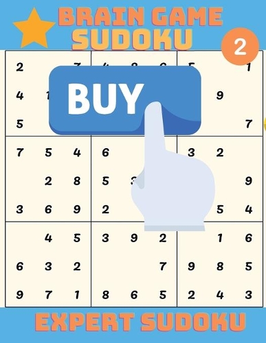 Brain Game - Sudoku: Hard Sudoku Puzzle Book Volume 2