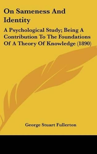 On Sameness And Identity