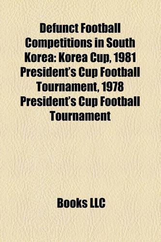 Defunct Football Competitions in South Korea