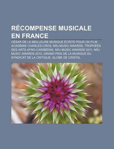 Recompense Musicale En France
