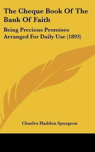 The Cheque Book Of The Bank Of Faith
