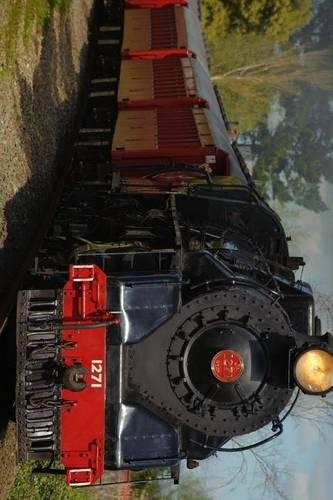 Antique Train Number 1271 Steam Engine Locomotive