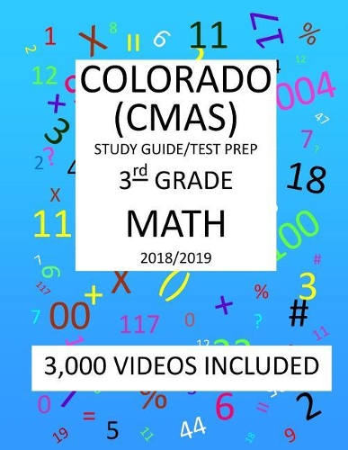 3rd Grade COLORADO CMAS, 2019 MATH, Test Prep