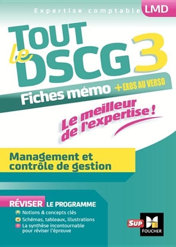 Tout Le Dscg 3 - Management Et Controle de Gestion