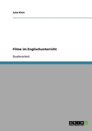 Filme im Englischunterricht