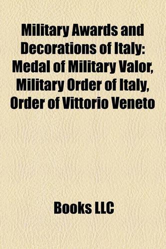 Military Awards and Decorations of Italy