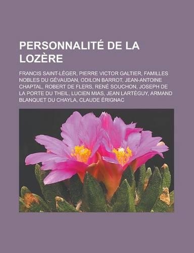 Personnalite de La Lozere
