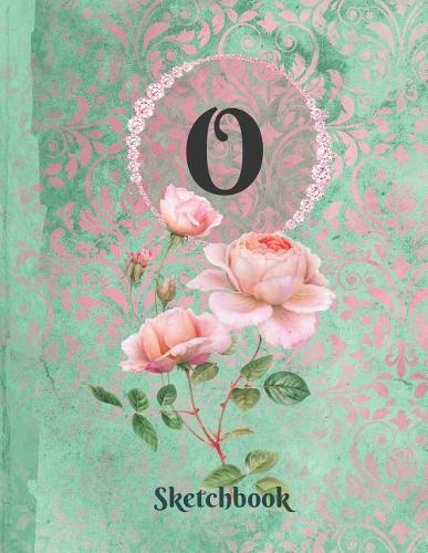 Basics Sketchbook for Drawing - Personalized Monogrammed Letter O