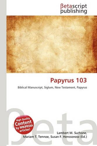 Papyrus 103