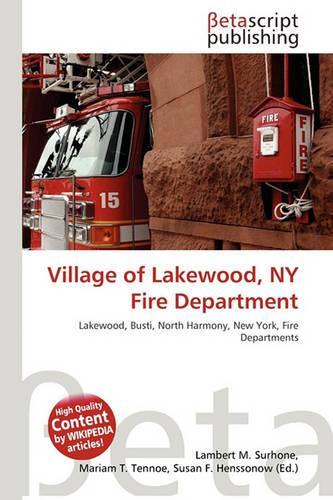 Village of Lakewood, NY Fire Department: (English)