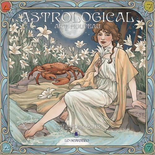 Art Nouveau Astrological Calendar 2018: Giulia F. Massaglia