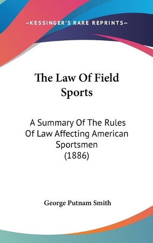 The Law Of Field Sports