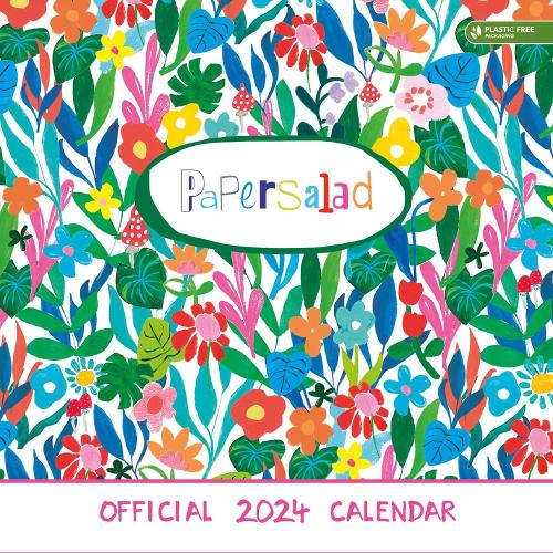 Paper Salad Official 2024 Square Wall Calendar