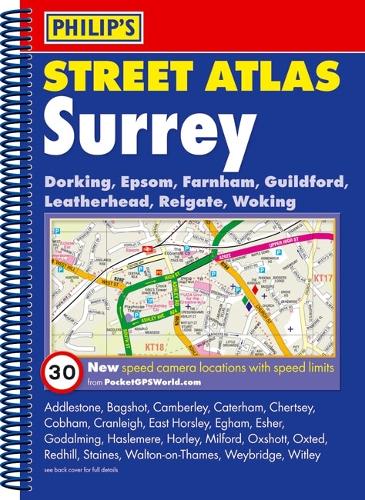 Philip's Street Atlas Surrey: (Philip's Street Atlas)
