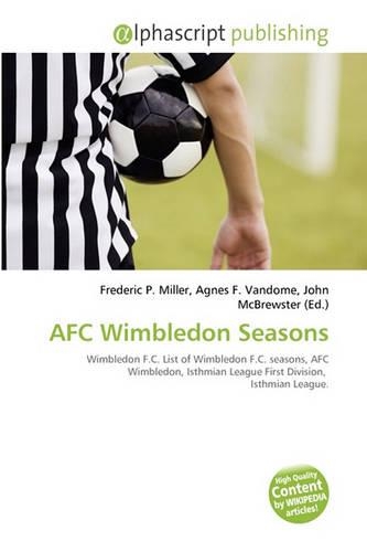 Afc Wimbledon Seasons